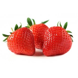 une touche rouge avec les fraises
