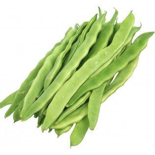 Green flat beans
